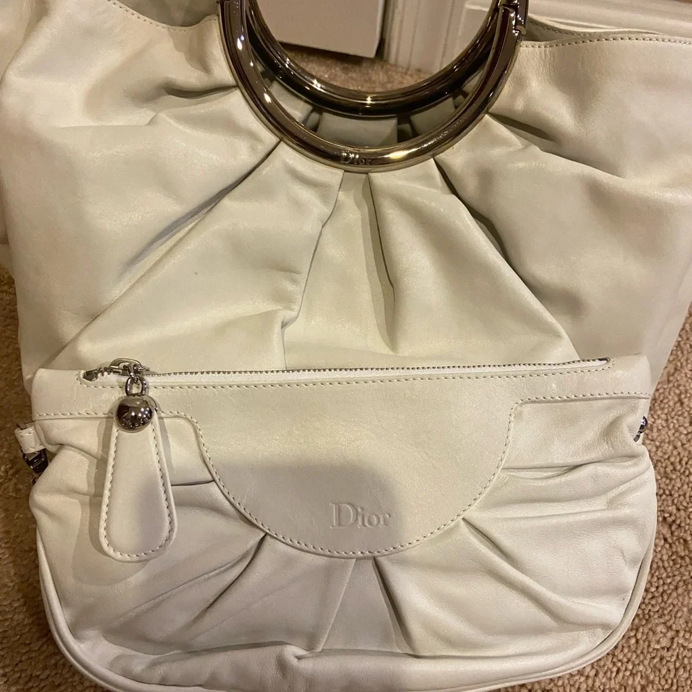 Christian Dior Leather bag with Crossbody - Picture 15 of 16